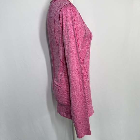 ❤️3/$30 Nike Dri-Fit Women's Pink Long Sleeve Top - Picture 7 of 13